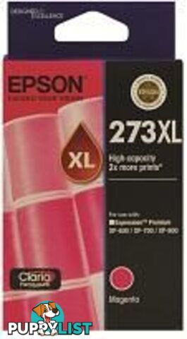 Epson 273XL T275392 High Capacity Claria Premium Magenta inkC13T275392 - Epson - 9314020612824 - C13T275392