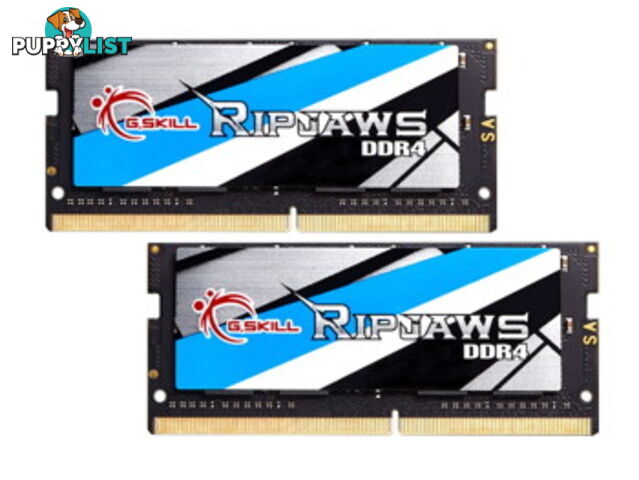 G.Skill 16GB (2x8GB) F4-2400C16D-16GRS DDR4-2400 Ripjaws SODIMM Memory - G.Skill - 848354017660 - F4-2400C16D-16GRS