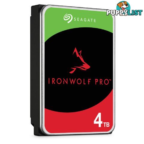 Seagate ST4000NT001 IronWolf Pro NAS 3.5" 7200RPM SATA HDD 4TB - Seagate - ST4000NT001