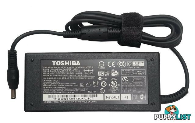 Genuine Toshiba C850 Charger 90W 5.5mm x 2.5mm - Toshiba