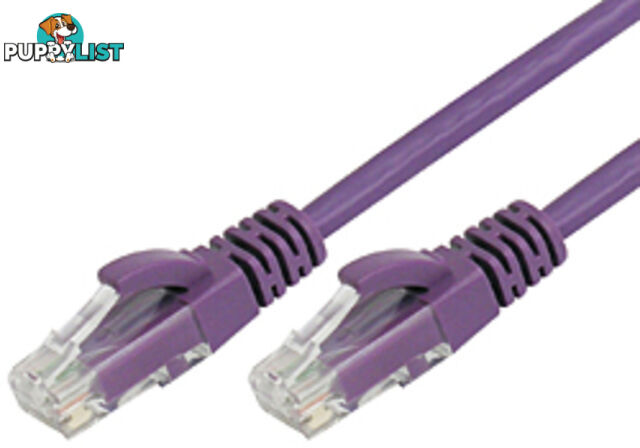 Comsol UTP-02-6B-PUR 2M RJ45 Cat 6 Patch Cable - Purple - Comsol - 9332902009715 - UTP-02-6B-PUR