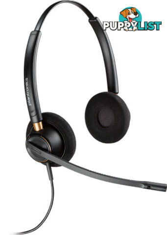 Plantronics 89434-01 EncorePro HW520 Headset OTH Binaural - Plantronics - 017229144712 - 89434-01