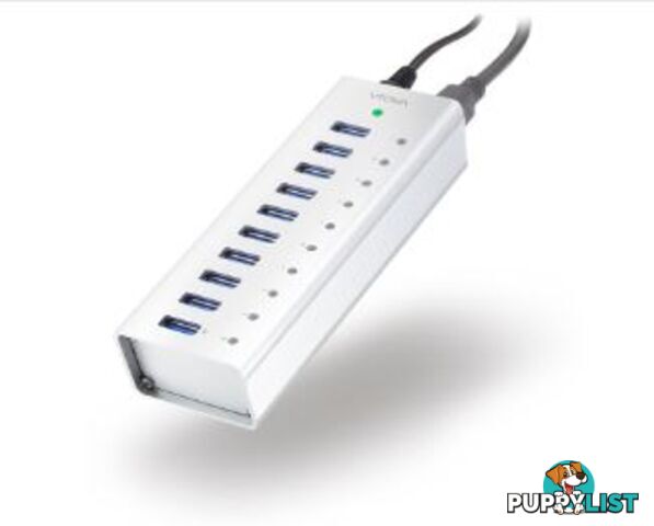 Alogic VPLU3H10AP VROVA PLUS 10 Port USB Hub with Charging - Alogic - 9350784005045 - VPLU3H10AP