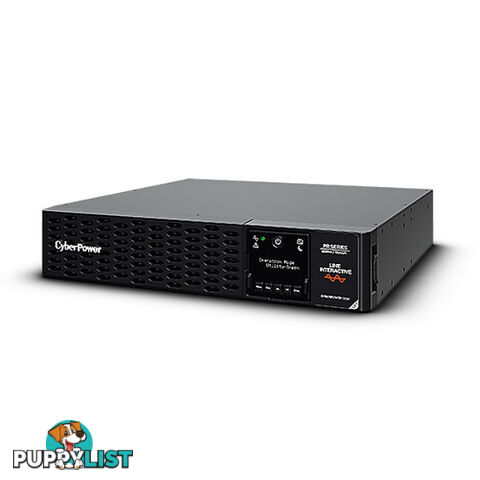 CyberPower PR1500ERT2U PRO Rack/Tower LCD 1500VA / 1500W (10A) 2U Line Interactive UPS - CyberPower - 4712856277395 - PR1500ERT2U