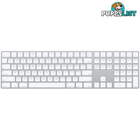 Apple MQ052ZA/A Magic Keyboard with Numeric Keypad US English Silver - Apple - 019321791184 - MQ052ZA/A