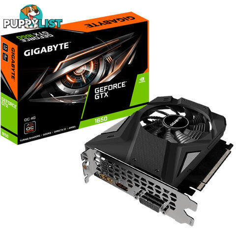 GIGABYTE GV-N1656OC-4GD GeForce GTX 1650 D6 OC 4G Graphics Card - Gigabyte - 4719331306663 - GV-N1656OC-4GD