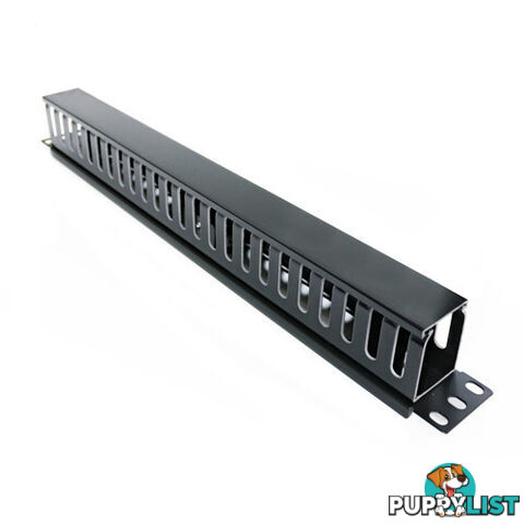 Serveredge CMR-1RU-24PLS 1RU Horizontal 24 SLOTS Plastic Cable Management Rail - Serveredge - 9352399001306 - CMR-1RU-24PLS