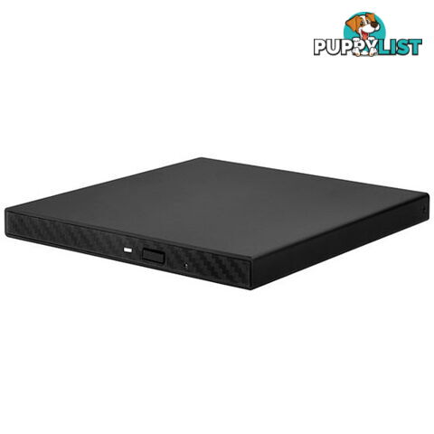 SilverStone TS14 External Slim Optical Drive Enclosure - Black SST-TS14B - Silverstone - 4710007222669 - SST-TS14B