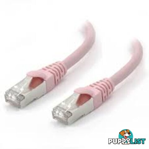 Alogic C6A-0.5-Pink-SH 0.5m Pink 10GbE Shielded CAT6A LSZH Network Cable - Alogic - 9350784007780 - C6A-0.5-Pink-SH