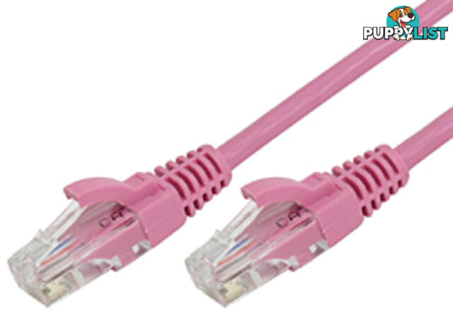 Comsol UTP-10-6B-PNK 10M RJ45 Cat 6 Patch Cable - Pink - Comsol - 9332902002853 - UTP-10-6B-PNK