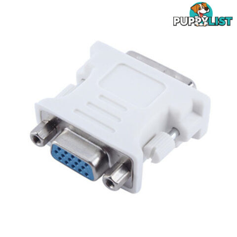 Male DVI-I to Female VGA Adapter - Generic - ADA-DVI-DVIIVGA