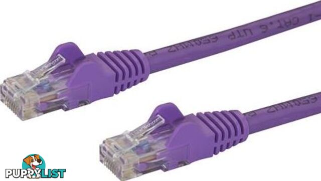 StarTech N6PATC7MPL 7m Purple Snagless Cat6 Patch Cable - StarTech - 065030868037 - N6PATC7MPL