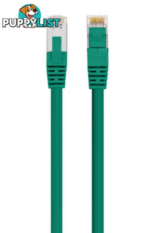 Comsol SSTP-.5-C8-GRN 50cm 40GbE Cat 8 S/FTP Shielded Patch Cable LSZH - Green - Comsol - 9332902022943 - SSTP-.5-C8-GRN