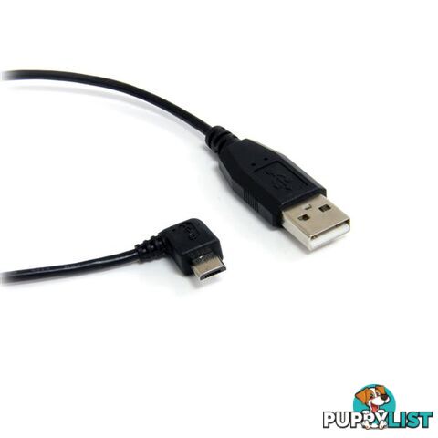 StarTech UUSBHAUB3RA 3ft USB to Right Angle Micro USB Cable - StarTech - 065030830249 - UUSBHAUB3RA