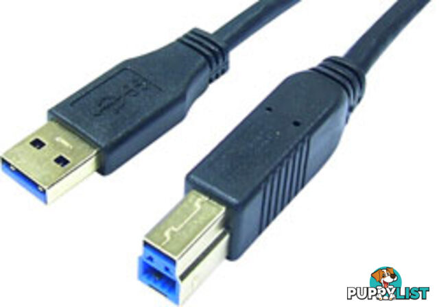 Comsol USB3-AB-01 1M USB 3.0 SuperSpeed Peripheral Cable (A)Male - (B)Male - Comsol - 601393536116 - USB3-AB-01