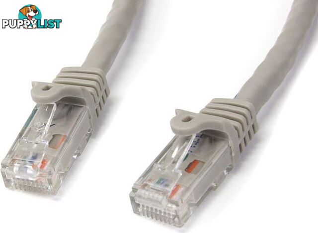 StarTech N6PATC10MGR 10m Gray Snagless UTP Cat6 Patch Cable - StarTech - 065030860109 - N6PATC10MGR