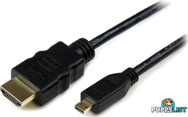 StarTech HDADMM2M 2m High Speed HDMI to HDMI Micro Cable - StarTech - 065030846967 - HDADMM2M