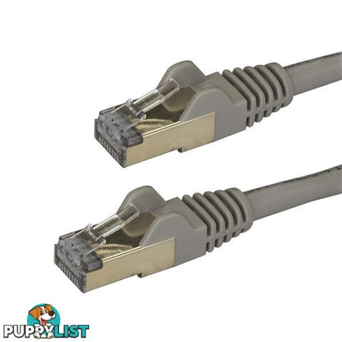 Startech 6ASPAT750CMGR 7.5 m Cable Grey CAT6a Cable - StarTech - 065030861212 - 6ASPAT750CMGR