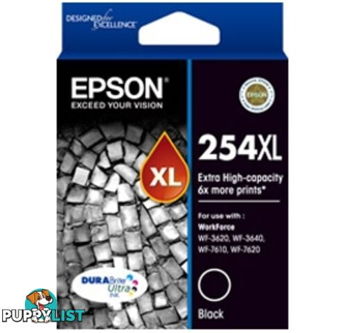 Epson T254192 Extra High Capacity DURABrite Ultra Black ink - Epson - 9314020614965 - T254192