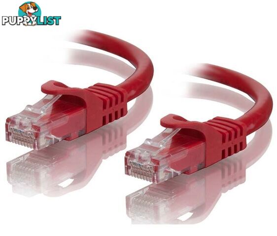 Alogic 5m Red CAT6 Network Cable C6-05-Red - Alogic - 9319389301136 - C6-05-Red