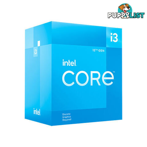 Intel BX8071512100F Core i3-12100F LGA1700 Processor (12M Cache, up to 4.30 GHz) - Intel - 735858503877 - BX8071512100F