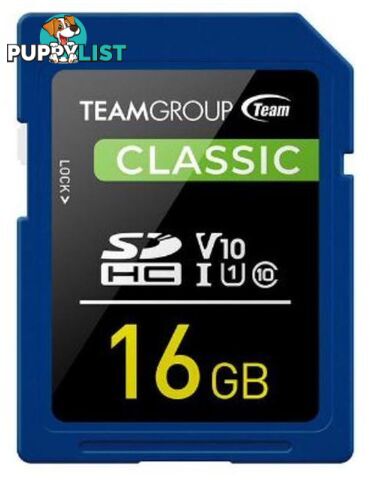 Team TSDHC16GIV1001 Classic SD Memory Card 16 GB - Team - 765441047679 - TSDHC16GIV1001