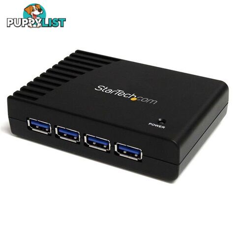 StarTech ST4300USB3 4 PORT BLACK SUPERSPEED USB 3.0 HUB - StarTech - 065030841399 - ST4300USB3