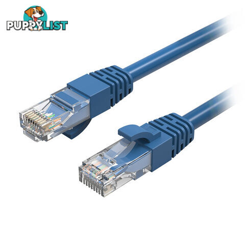 Cruxtec RC6-003-BL 30cm 26AWG OFC(Oxygen Free Copper) CAT6 Network Cable - Cruxtec - 0787303419806 - RC6-003-BL