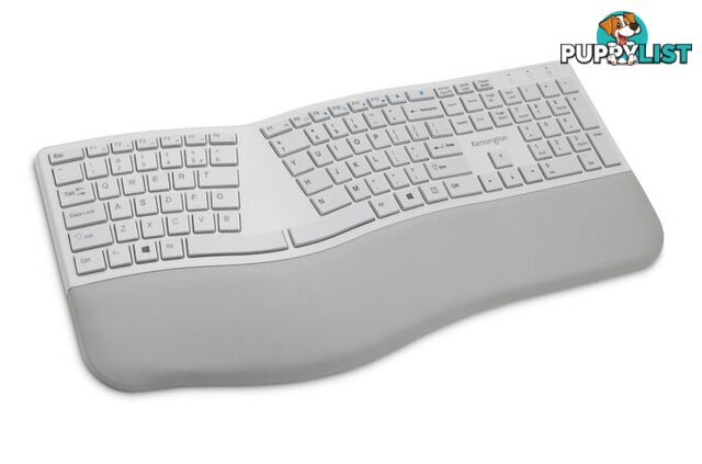 Kensington K75402US Pro FIT Ergonomic Wireless Keyboard Grey - Kensington - 0085896754022 - K75402US