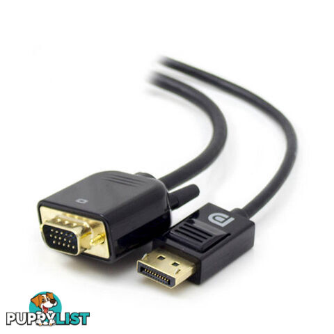 Alogic DP-VGA-03-MM SmartConnect 3m DisplayPort to VGA Cable - M to M - Alogic - 9319815226248 - DP-VGA-03-MM