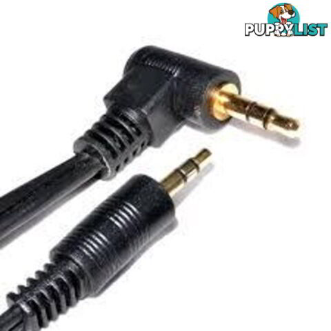 3.5mm - 3.5mm Combined Audio Jack Male to Male Cable-Right Angle CAMTMR - Generic - CAMTMR