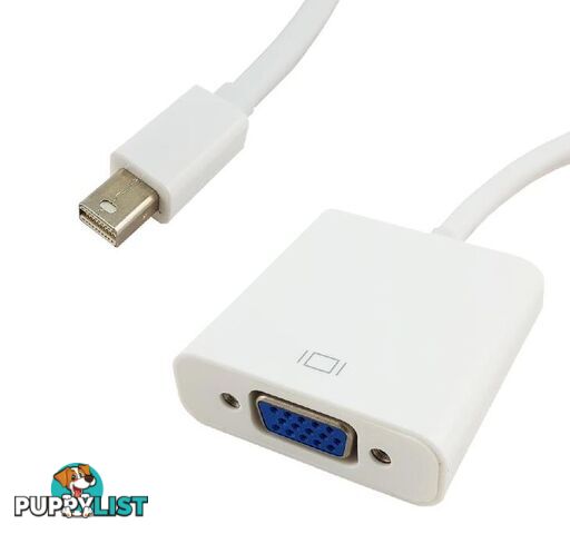 Shintaro SH-ADMDPVGA Mini DisplayPort (MDP) to VGA Adapter - Shintaro - 9328257005717 - SH-ADMDPVGA