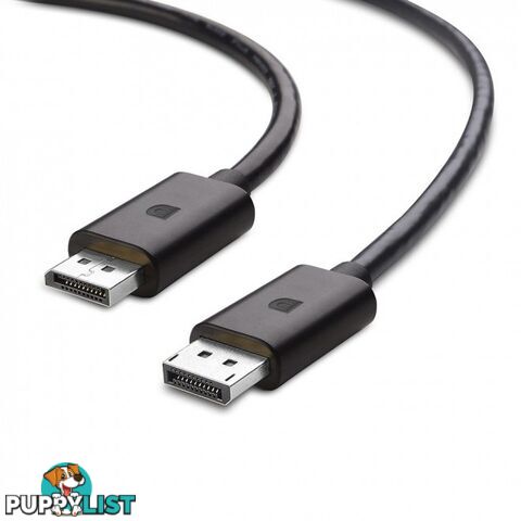 Simplecom CAD418 DisplayPort DP Male to Male Cable 1.4 32Gbps 4k 8K 1.8M - Simplecom - 9350414002390 - CAD418