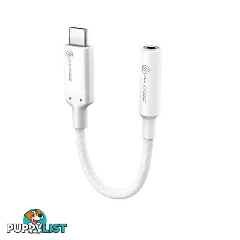 Alogic ELPC35A-WH Elements PRO USB-C to 3.5mm Audio Adapter - White - Alogic - 9350784019387 - ELPC35A-WH