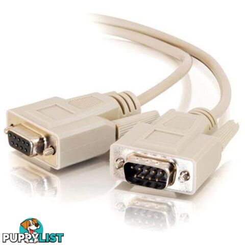 Alogic DB9-02-MF-NM 2m DB9 to DB9 Serial Null Modem (Cross Over) Cable - Male to Female - Alogic - 9350784016430 - DB9-02-MF-NM