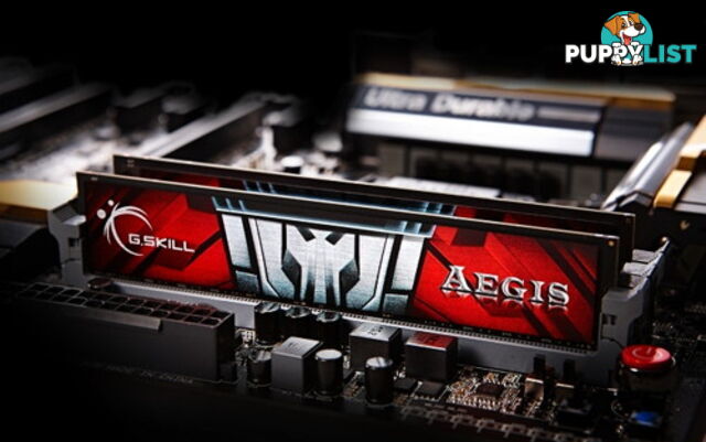 Gskill AEGIS 8GB 1600MHz DDR3 F3-1600C11S-8GIS - G.Skill - 4719692000361 - F3-1600C11S-8GIS