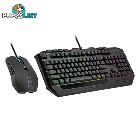 Cooler Master SGB-3000-KKMF4-US Cooler Master Devastator 3 RGB Keyboard & Mouse Combo - Cooler Master - 884102090103 - SGB-3000-KKMF4-US