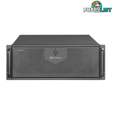 SilverStone SST-RM42-502 RM42 502 Black 4U Rackmount Case, No PSU - Silverstone - 4710679810492 - SST-RM42-502