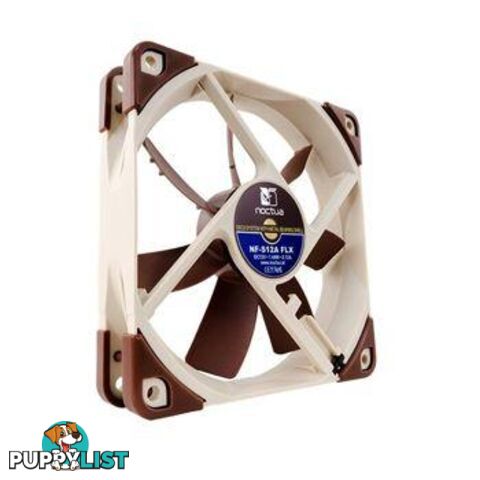 Noctua NF-S12A FLX 120mm 1200RPM Case Fan NF-S12AFLX - Noctua - 4716123314905 - NF-S12A FLX