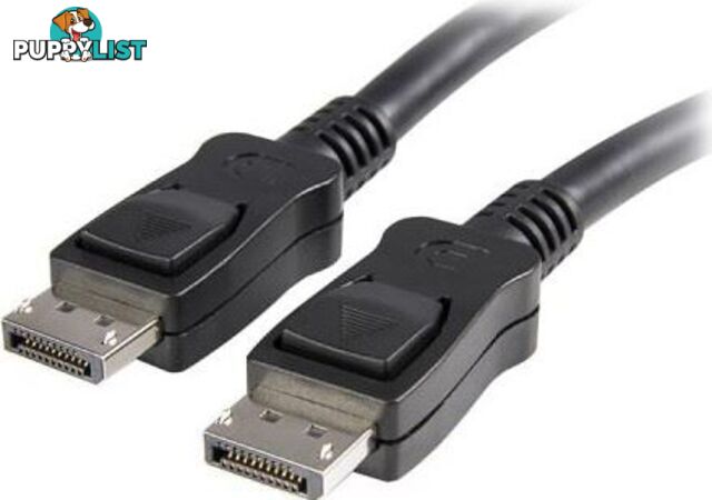 StarTech DISPL2M 2m DisplayPort 1.2 Cable with Latches - StarTech - 065030844215 - DISPL2M