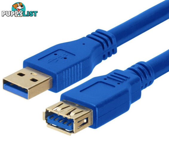 Astrotek AT-USB3-AA-1M USB3.0 A Male to A Female 1M Extension Cable - Astrotek - 9320200600802 - AT-USB3-AA-1M