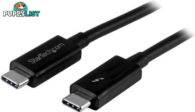 StarTech TBLT3MM2M 2m Thunderbolt 3 (20Gbps) USB-C Cable - - StarTech - 065030864084 - TBLT3MM2M