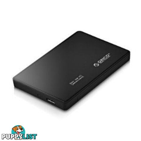 Orico 2588US3-BK Tool Free USB3.0 2.5" SATA Hard Drive Enclosure - Orico - 6954301103080 - 2588US3-BK