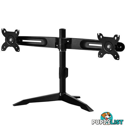 SilverStone ARM23BS Dual Monitor Mount SST-ARM23BS - Silverstone - 4710007223543 - SST-ARM23BS