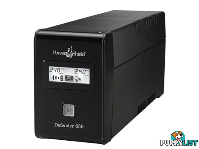 PowerShield PSD650 Defender 650va/390w Line Interactive UPS - PowerShield - 9346909000095 - PSD650