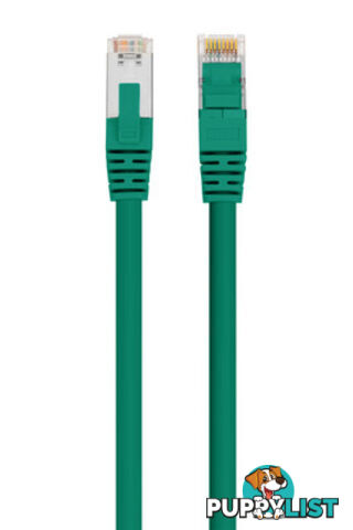 Comsol SSTP-01-C8-GRN 1 Metre 40GbE Cat 8 S/FTP Shielded Patch Cable LSZH - Green - Comsol - 9332902022950 - SSTP-01-C8-GRN