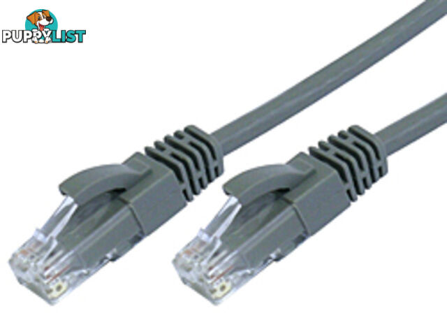 Comsol UTP-.3-6B-GRY 30cm RJ45 Cat 6 Patch Cable - Grey - Comsol - 9332902010414 - UTP-.3-6B-GRY