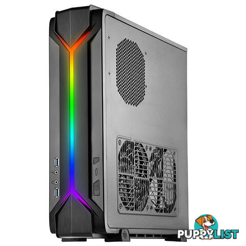 Silverstone SST-RVZ03B-ARGB Raven RVZ03 Black Mini ITX Case ARGB - Silverstone - 4710007226421 - SST-RVZ03B-ARGB