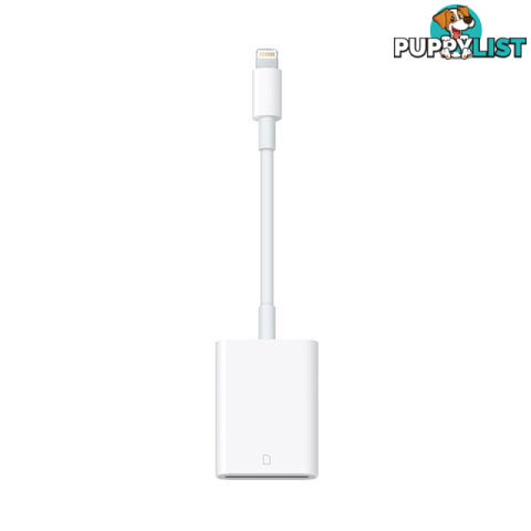 Apple MJYT2AM/A Lightning to SD Card Camera Reader - Apple - 888462314473 - MJYT2AM/A