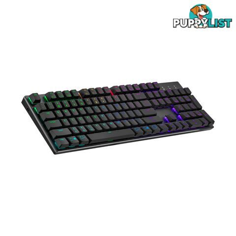 Cooler Master SK-653-GKTM1-US Masterkeys SK653 RGB Low Profile Switches Mechanical Keyboard - Cooler Master - 0884102082757 - SK-653-GKTM1-US